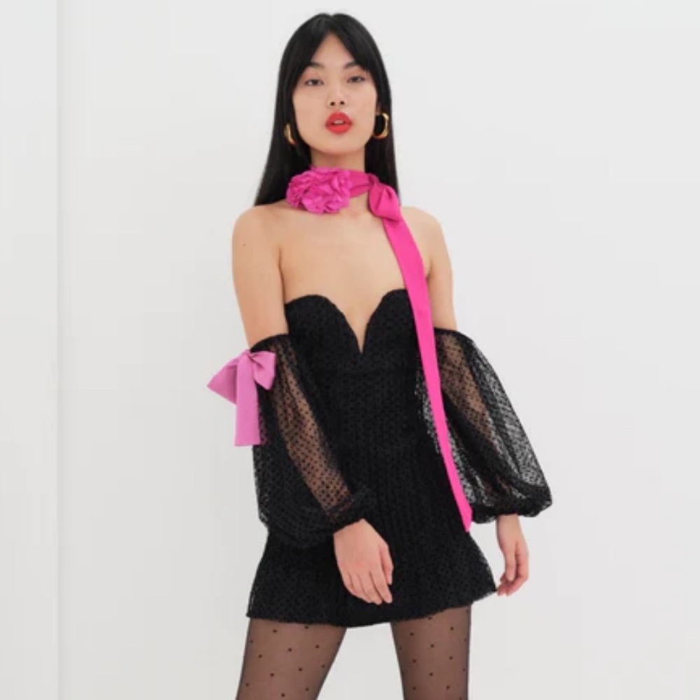 For Love & Lemons Carolyn Mini Dress